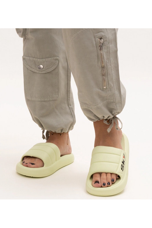 Sandales en mousse vertes Ciarsa