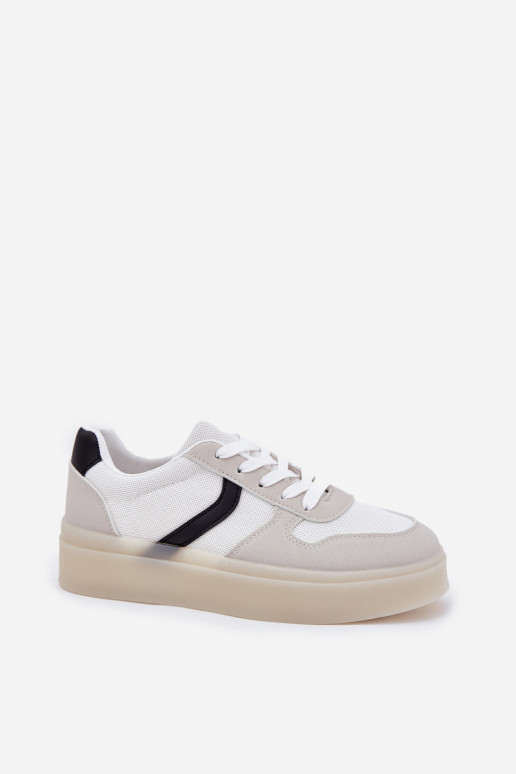 Faible Chaussures modèle baskets Féminin avec une plateforme couleur blanche Telmira