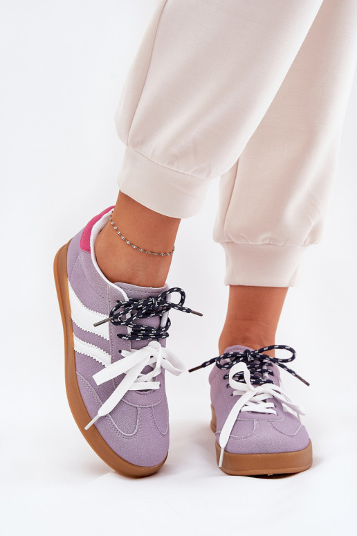 Faible Chaussures modèle baskets Féminin Z PodÀójnym Laçagem Couleur violette Ventus Faible Chaussures modèle baskets Féminin Z PodÀójnym Laçagem Couleur violette Ventus
