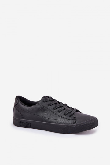 Baskets classiques pour hommes en cuir synthétique Big Star NN174252 noires