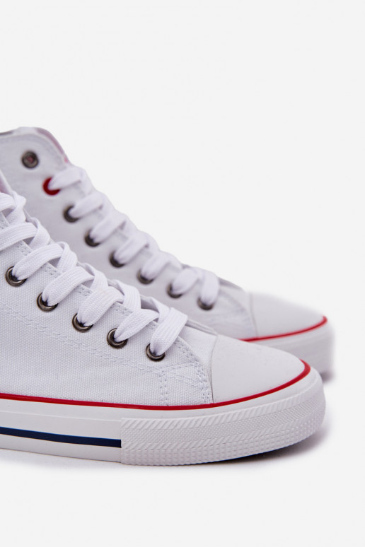  Chaussures décontractées pour hommes Big Star NN174305 HI-POLY SYSTEM couleur blanche