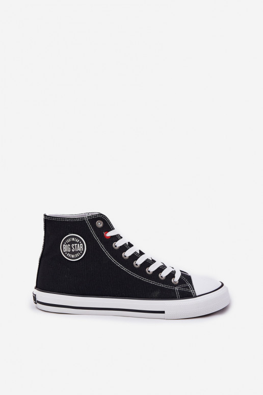 Chaussures décontractées pour hommes Big Star NN174304 HI-POLY SYSTEM couleur noire  Chaussures décontractées pour hommes Big Star NN174304 HI-POLY SYSTEM couleur noire