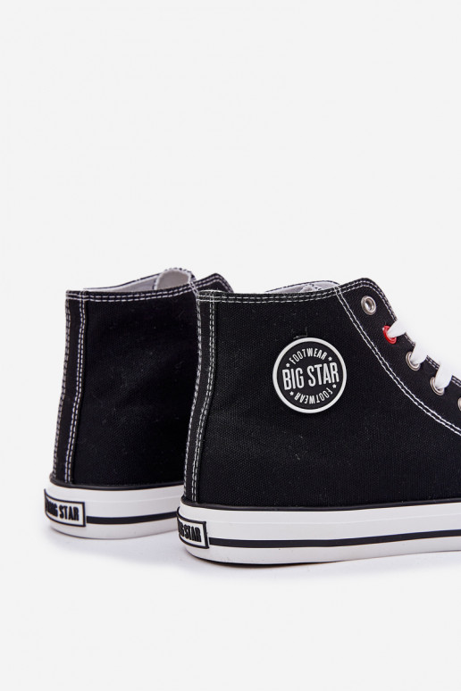 Chaussures décontractées pour hommes Big Star NN174304 HI-POLY SYSTEM couleur noire  Chaussures décontractées pour hommes Big Star NN174304 HI-POLY SYSTEM couleur noire