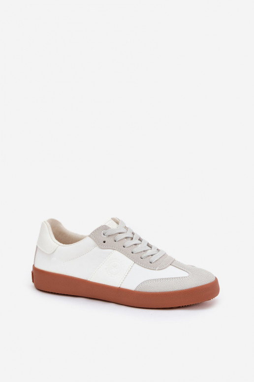 Chaussures modèle baskets Féminin Big Star RR274371 Blanc-couleur grise Chaussures modèle baskets Féminin Big Star RR274371 Blanc-couleur grise