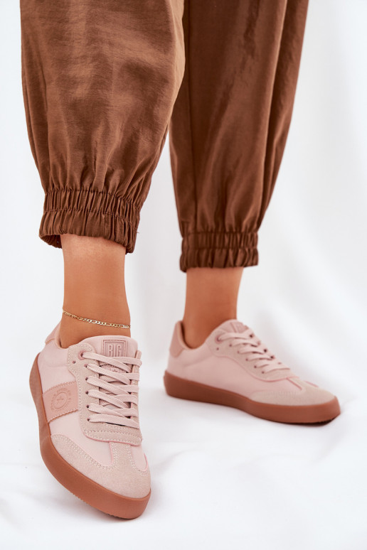 Chaussures modèle baskets Féminin Big Star RR274373 couleur rose Chaussures modèle baskets Féminin Big Star RR274373 couleur rose