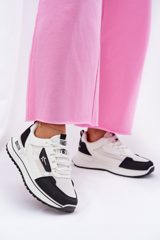 baskets Féminin avec une plateforme Big Star RR274A223 HI-POLY SYSTEM Blanc-couleur noire baskets Féminin avec une plateforme Big Star RR274A223 HI-POLY SYSTEM Blanc-couleur noire