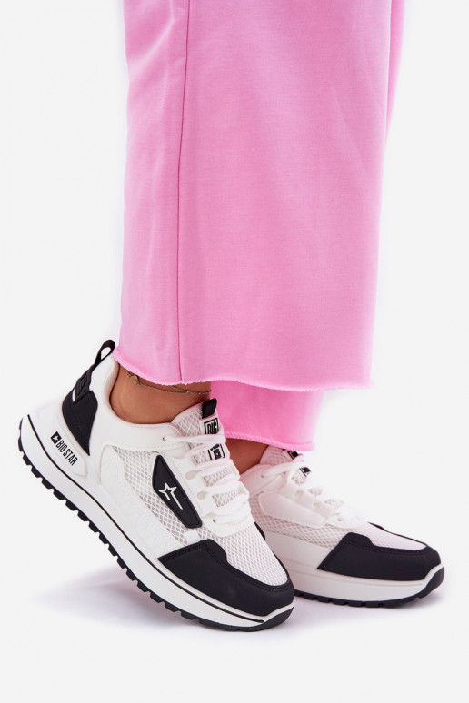 baskets Féminin avec une plateforme Big Star RR274A223 HI-POLY SYSTEM Blanc-couleur noire baskets Féminin avec une plateforme Big Star RR274A223 HI-POLY SYSTEM Blanc-couleur noire