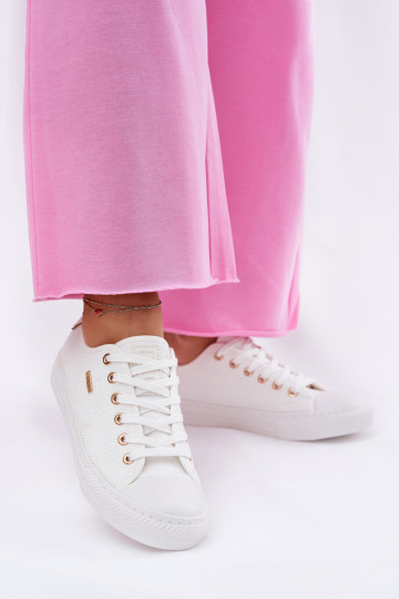 Chaussures décontractées blanches pour femmes Big Star RR274766 2