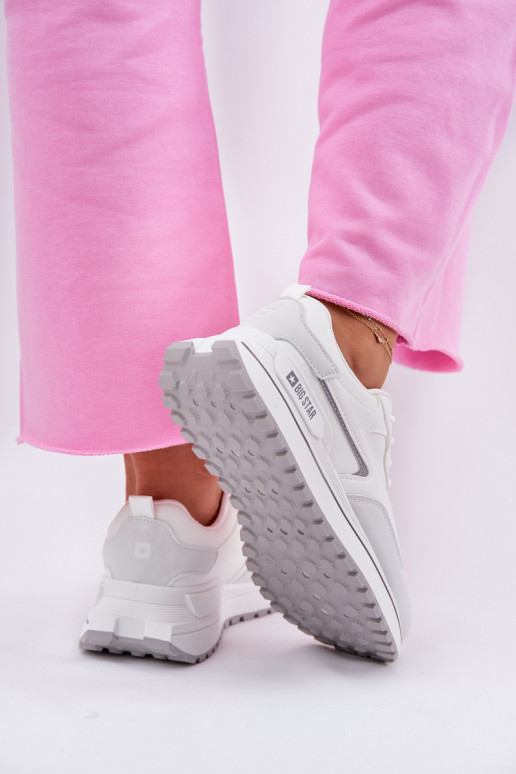 Chaussures modèle baskets Féminin Big Star RR274A213 HI-POLY SYSTEM couleur blanche Chaussures modèle baskets Féminin Big Star RR274A213 HI-POLY SYSTEM couleur blanche