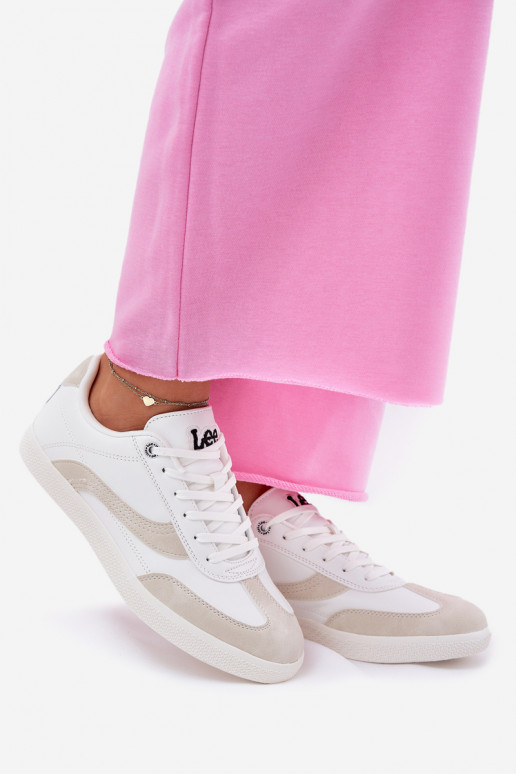 Chaussures modèle baskets Féminin LEE LIAN DANSOMEN LODANS 50251005.1FG couleur blanche