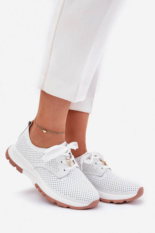 Peau chaussures Féminin Z Przypinką Artiker 54C1810 couleur blanche Peau chaussures Féminin Z Przypinką Artiker 54C1810 couleur blanche