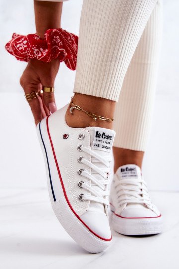 Chaussures de femme Lee Cooper LCDANS-22-31-0875L couleur blanche
