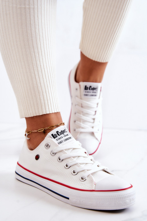Chaussures de femme Lee Cooper LCDANS-22-31-0875L couleur blanche Chaussures de femme Lee Cooper LCDANS-22-31-0875L couleur blanche
