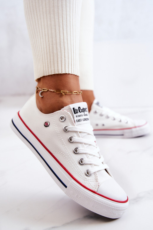 Chaussures de femme Lee Cooper LCDANS-22-31-0875L couleur blanche Chaussures de femme Lee Cooper LCDANS-22-31-0875L couleur blanche