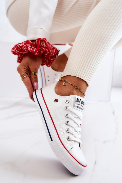 Chaussures de femme Lee Cooper LCDANS-22-31-0875L couleur blanche Chaussures de femme Lee Cooper LCDANS-22-31-0875L couleur blanche