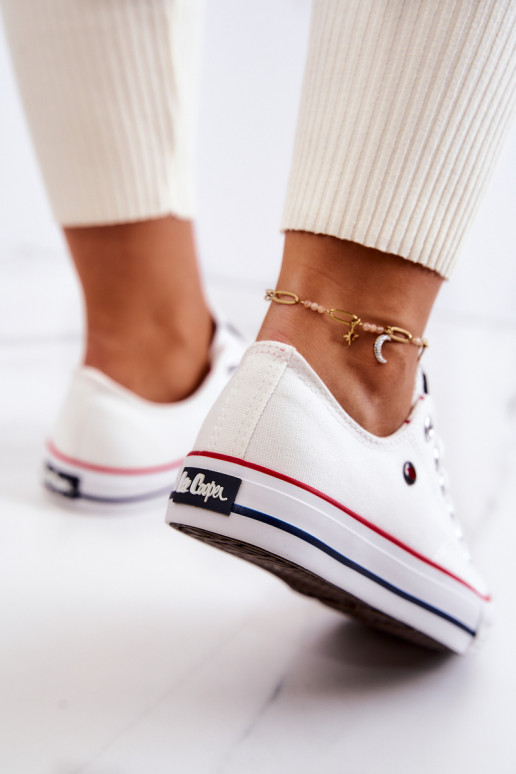 Chaussures de femme Lee Cooper LCDANS-22-31-0875L couleur blanche Chaussures de femme Lee Cooper LCDANS-22-31-0875L couleur blanche