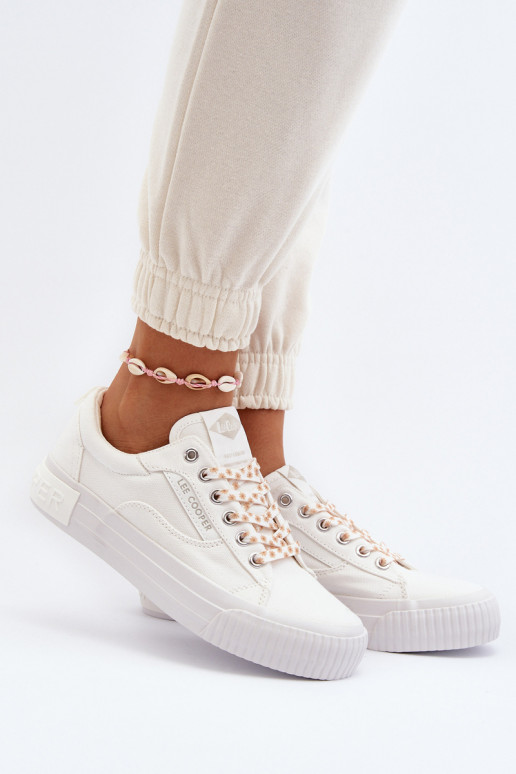 Chaussures de femme Lee Cooper LCDANS-24-31-2170 couleur blanche Chaussures de femme Lee Cooper LCDANS-24-31-2170 couleur blanche