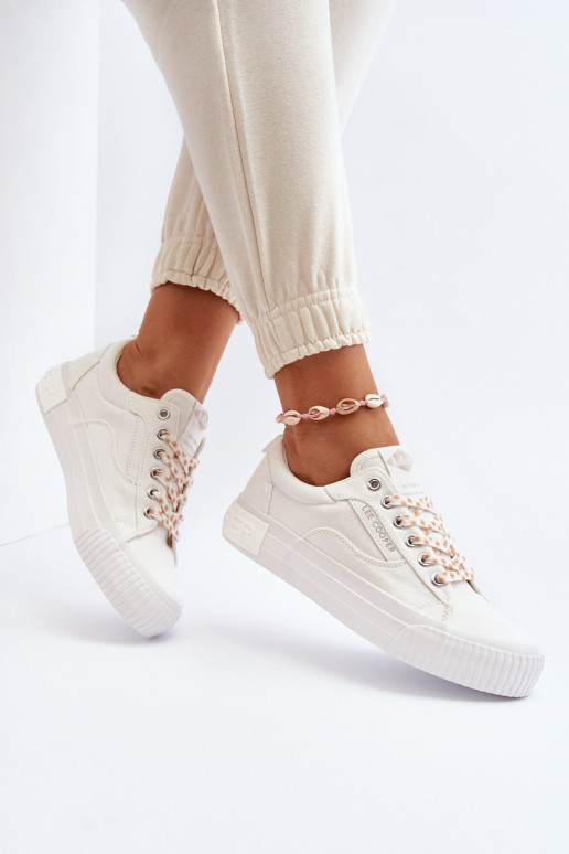Chaussures de femme Lee Cooper LCDANS-24-31-2170 couleur blanche Chaussures de femme Lee Cooper LCDANS-24-31-2170 couleur blanche