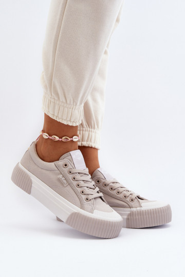 Chaussures de loisirs Sur une semelle épaisse Lee Cooper LCDANS-24-31-2178 couleur grise
