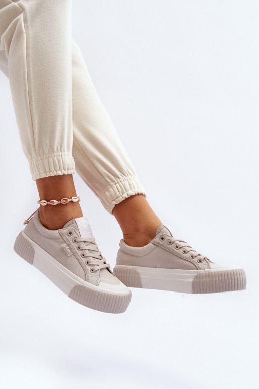 Chaussures de loisirs Sur une semelle épaisse Lee Cooper LCDANS-24-31-2178 couleur grise