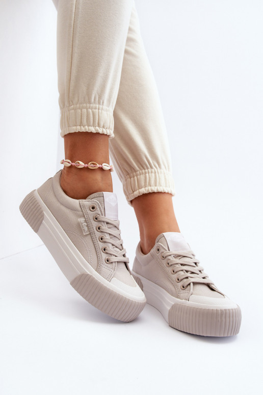 Chaussures de loisirs Sur une semelle épaisse Lee Cooper LCDANS-24-31-2178 couleur grise