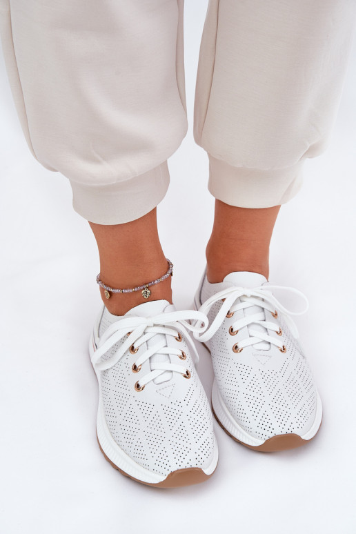 Peau  chaussures Féminin Artiker 54C1758 couleur blanche