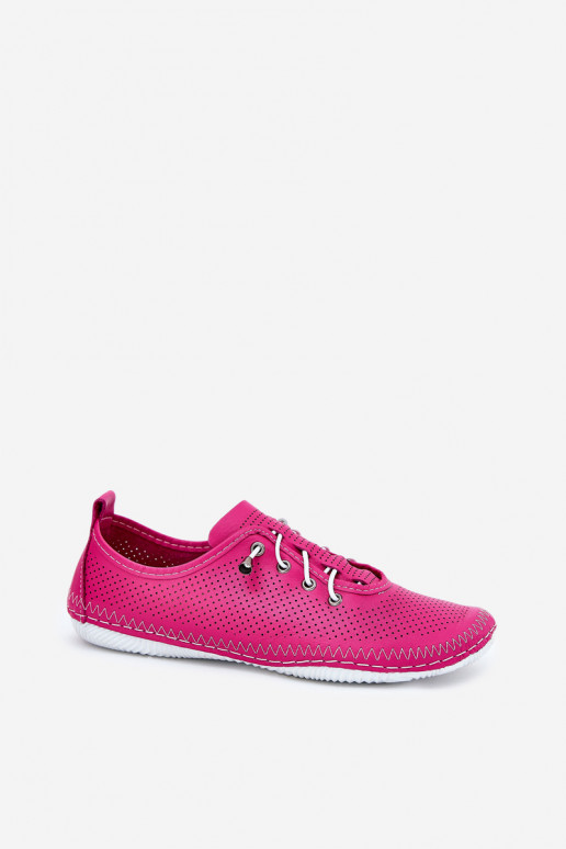 chaussures Féminin Fabriqué en cuir naturel Artiker 54C0830 couleur rose