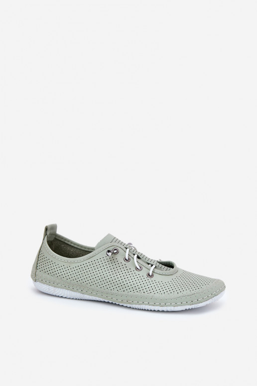 chaussures Féminin Fabriqué en cuir naturel Artiker 54C0833 vert clair chaussures Féminin Fabriqué en cuir naturel Artiker 54C0833 vert clair
