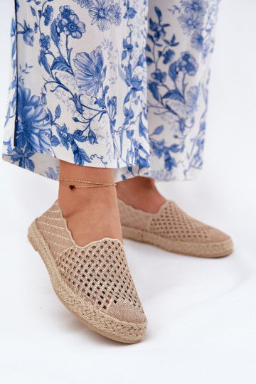 Espadrilles Avec tresse Vinceza 13625 beige 2