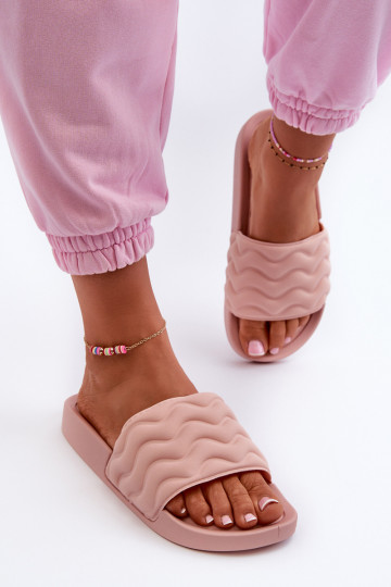 Pantoufles pour femmes Activé Basen Nuance rose clair Beliordia