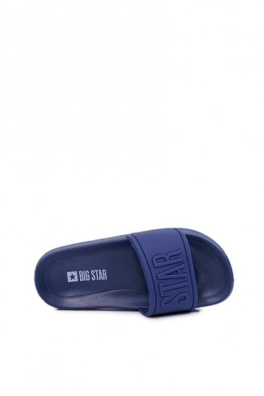 Chaussons Puéril Big Star bleu foncé DD374155