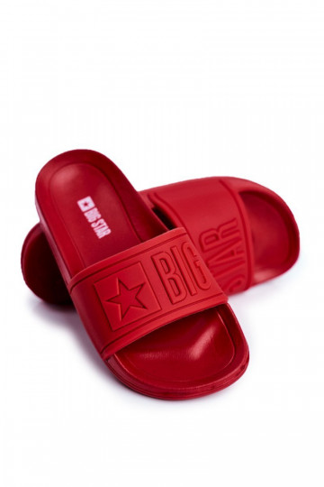 Chaussons Puéril Big Star couleur rouge DD374156 2