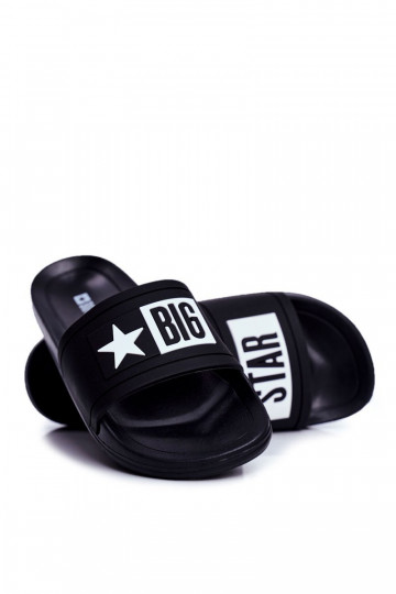 Tongs noires pour enfants Big Star DD374150 2