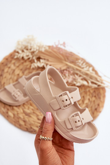 Chaussons Puéril  avec boucles BIG STAR NN374544 beige 2