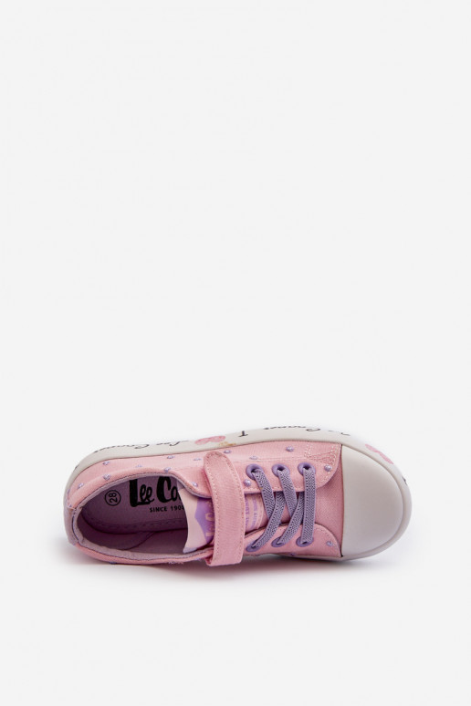 chaussures décontractées Puéril Lee Cooper LCDANS-24-02-2160 couleur rose