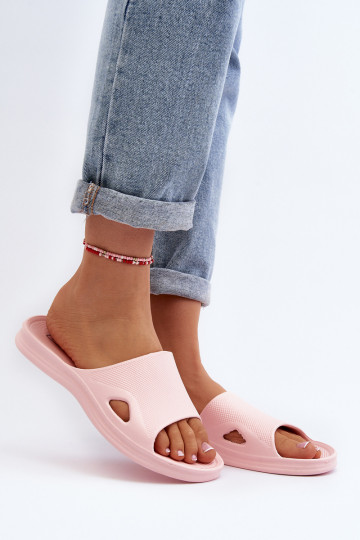 Modèle classique Pantoufles pour femmes couleur rose Juniria 2