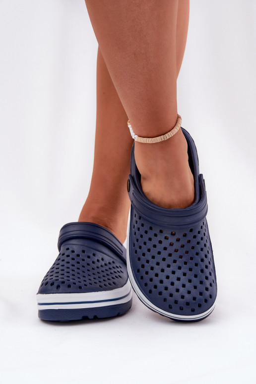 Chaussons légers en mousse Féminin bleu foncé Ardanica Chaussons légers en mousse Féminin bleu foncé Ardanica