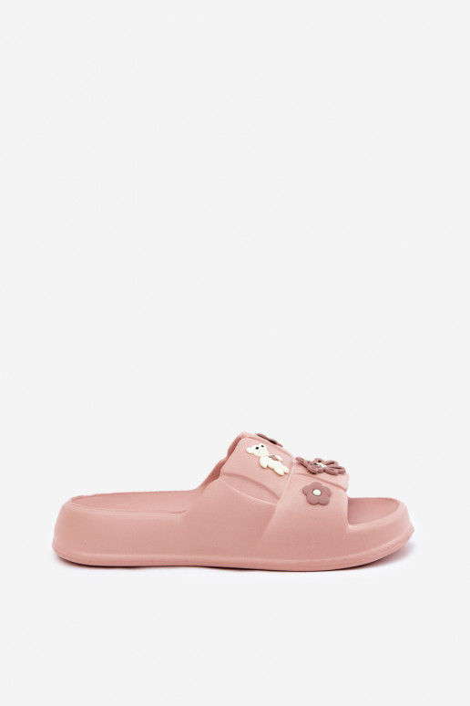 Pantoufles légères Chaussons Z Przypinkami couleur rose Redienna Pantoufles légères Chaussons Z Przypinkami couleur rose Redienna