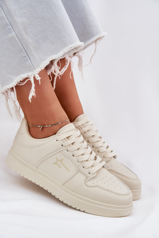 Chaussures modèle baskets Féminin Big Star RR274A243 HI-POLY SYSTEM beige