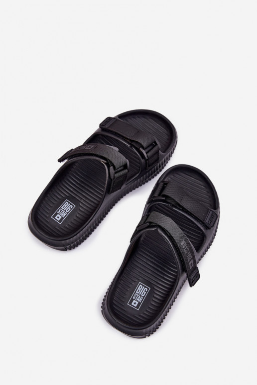 Pantoufles légères Pantoufles pour femmes Z avec fermoir adhésifami Big Star RR274A527 couleur noire Pantoufles légères Pantoufles pour femmes Z avec fermoir adhésifami Big Star RR274A527 couleur noire