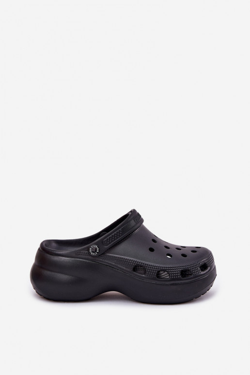 Pantoufles légères Pantoufles pour femmes avec des semelles massives à la mode Big Star RR274A118 couleur noire