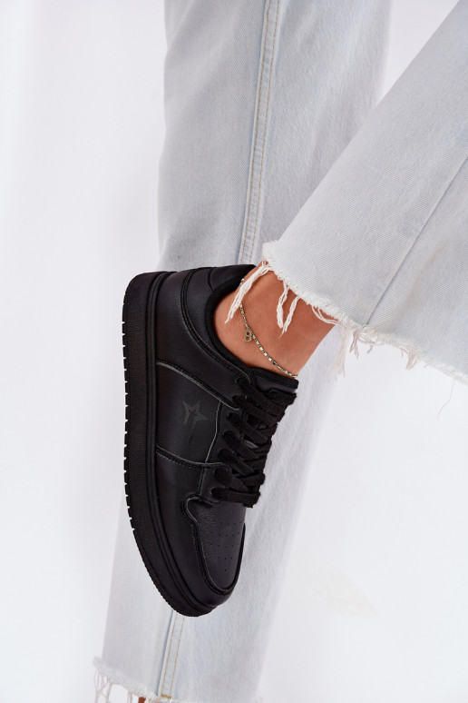 Chaussures modèle baskets Féminin Big Star RR274A242 HI-POLY SYSTEM couleur noire