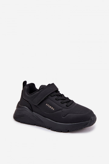 Puéril  baskets avec une plateforme couleur noire Mirivia