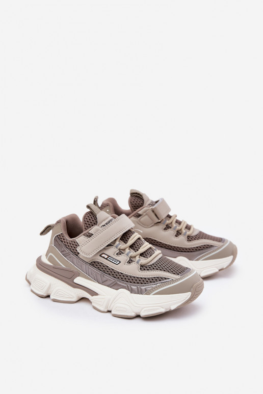 Chaussures modèle baskets chaussures Baskets pour enfants avec attaches adhésives couleur kaki Ronivelle Chaussures modèle baskets chaussures Baskets pour enfants avec attaches adhésives couleur kaki Ronivelle