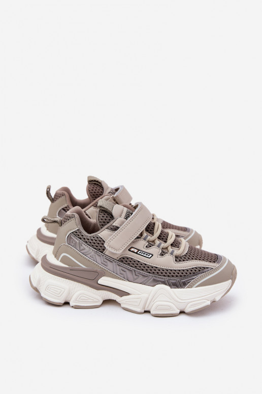 Chaussures modèle baskets chaussures Baskets pour enfants avec attaches adhésives couleur kaki Ronivelle Chaussures modèle baskets chaussures Baskets pour enfants avec attaches adhésives couleur kaki Ronivelle