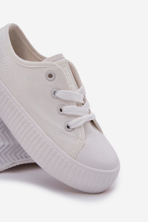 chaussures décontractées Puéril avec des lacets Big Star RR374009 couleur blanche chaussures décontractées Puéril avec des lacets Big Star RR374009 couleur blanche