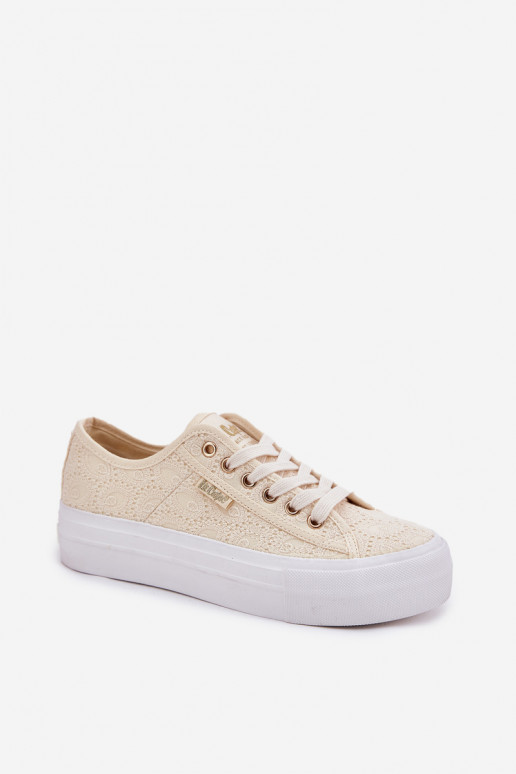Chaussures de loisirs avec de la dentelle Lee Cooper LCDANS-25-31-3440L beige Chaussures de loisirs avec de la dentelle Lee Cooper LCDANS-25-31-3440L beige