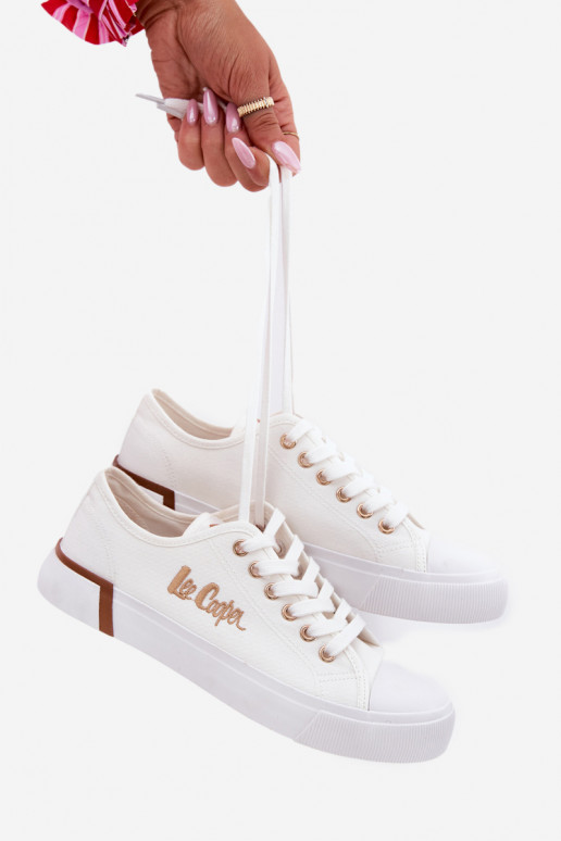 chaussures décontractées  Féminin Lee Cooper LCDANS-25-31-3428L couleur blanche