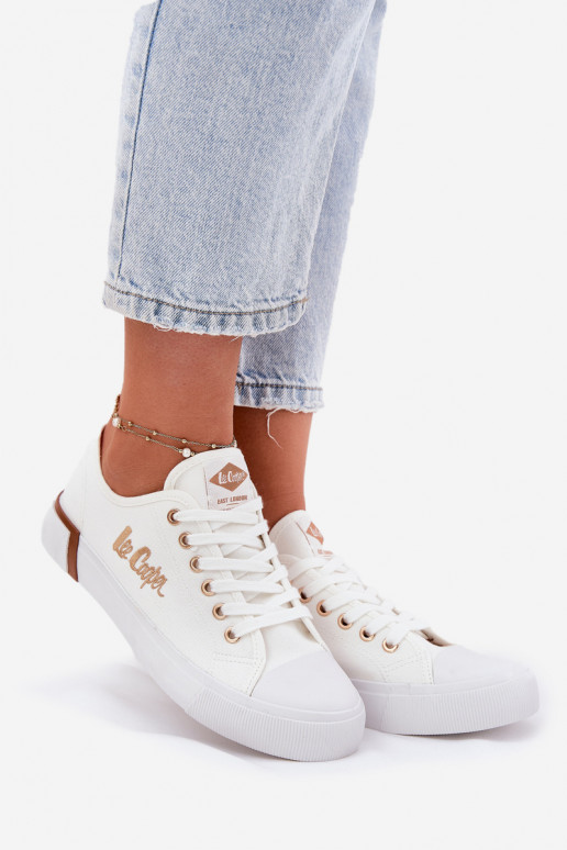 chaussures décontractées  Féminin Lee Cooper LCDANS-25-31-3428L couleur blanche