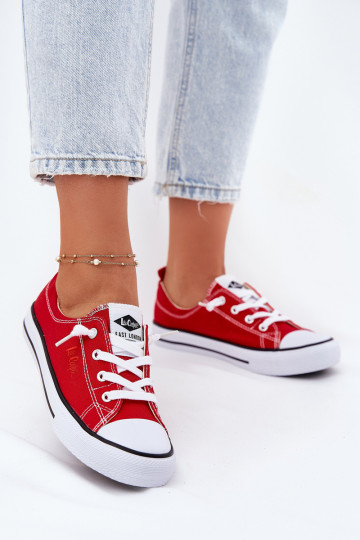  Chaussures de loisirs Lee Cooper LCDANS-25-02-3298L couleur rouge